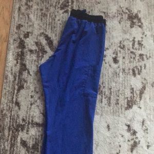 Blue Scrub Star Scrub Pants